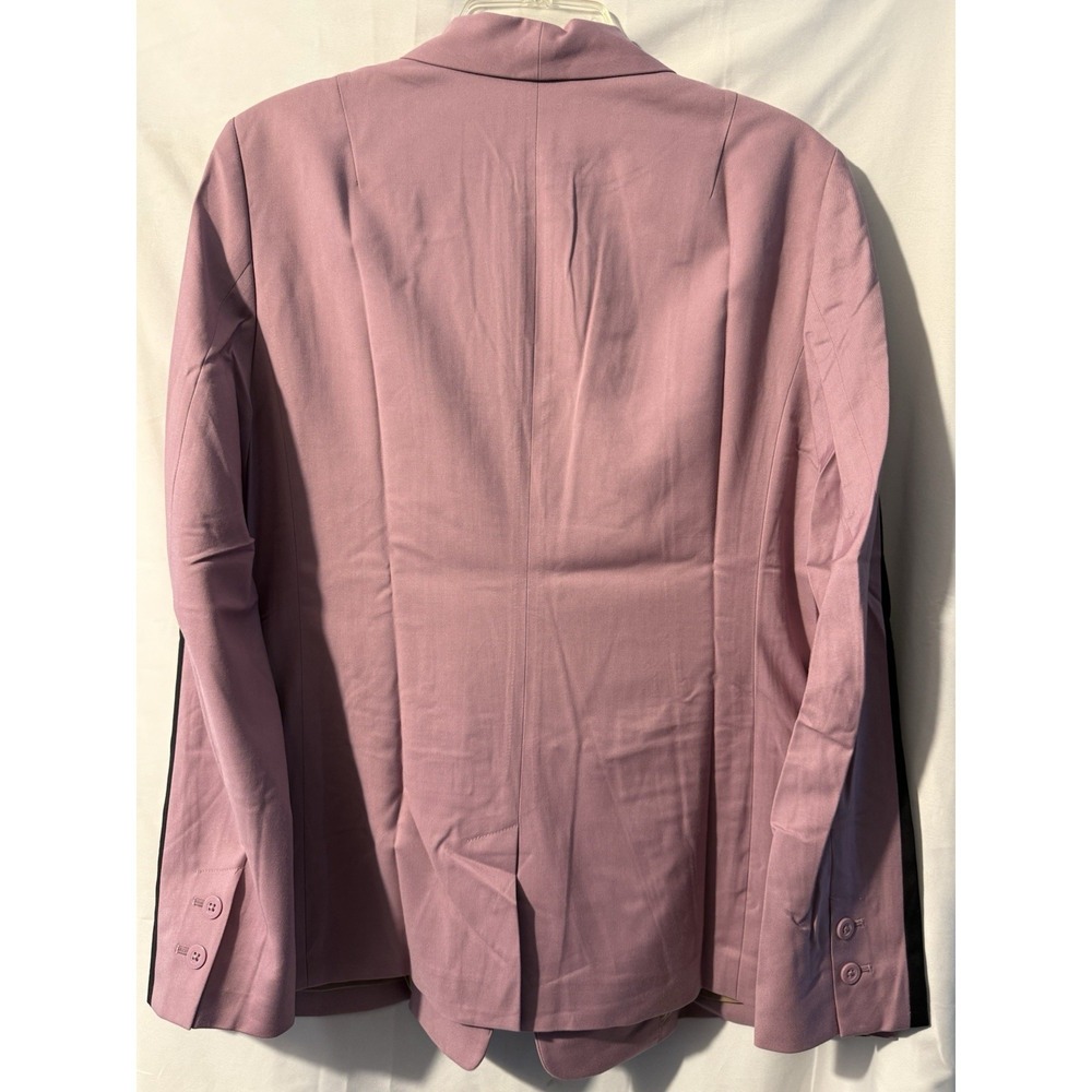 Wildfang Empower Colorblock Tux Blazer Mauve Black Women's XL - Picture 9 of 13